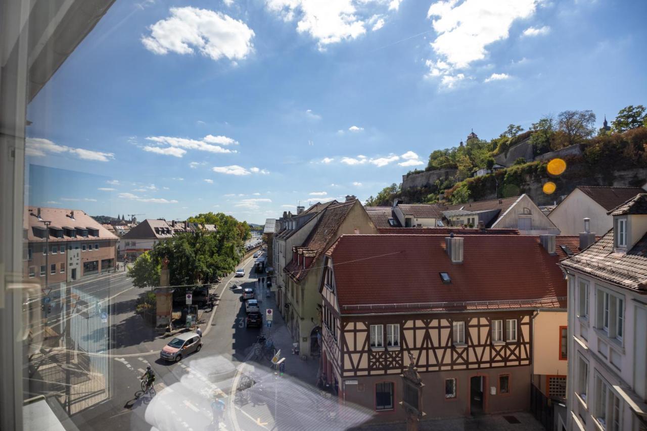 Apartment Mit Balkon Und Festungsblick Würzburg Exterior foto
